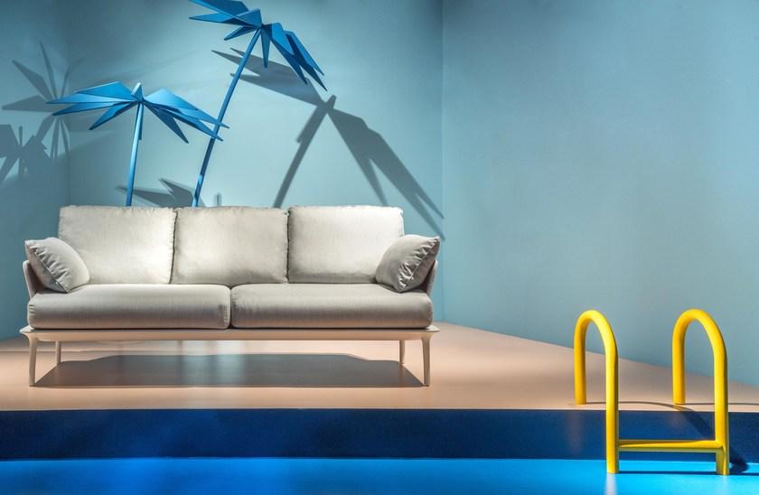 Pedrali 3-х местный тканевый диван Reva Reva_d - Вид №3