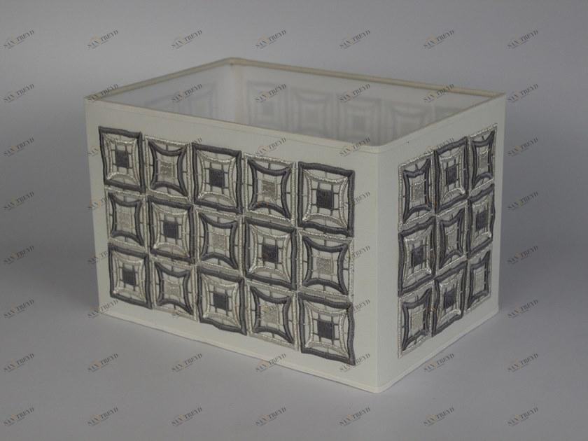 Ipsilon PARALUMI Прямоугольный абажур из хлопка sun-id-1384029