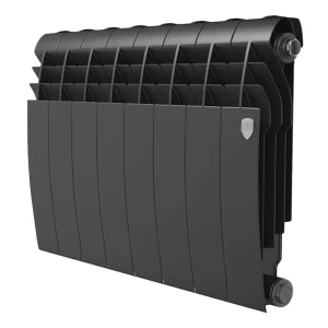 Royal Thermo BiLiner B 350 - биметаллический радиатор 8 секций черный 89426238