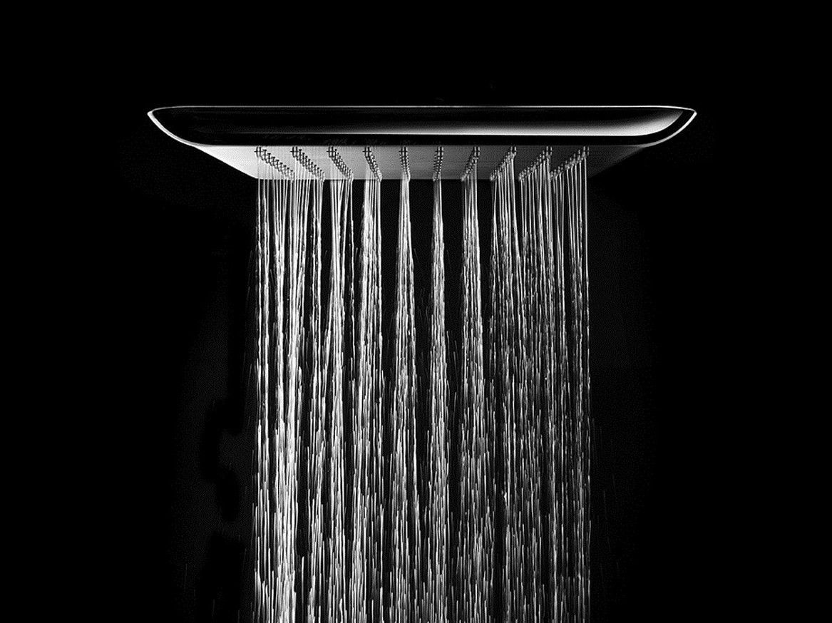 Латунная настенная душевая головка с кронштейном Rubinetterie Mariani насадки для душа ARCH-00127354 - Вид №2