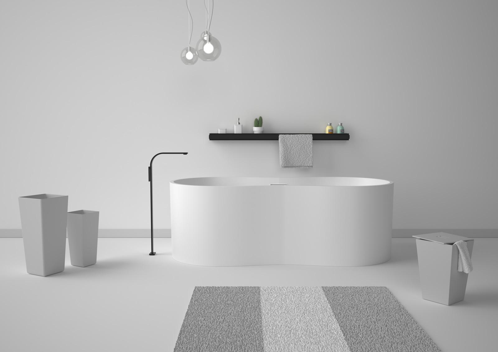 VATI26 Акриловая ванна отдельностоящая GSG CERAMIC Time - Вид №3