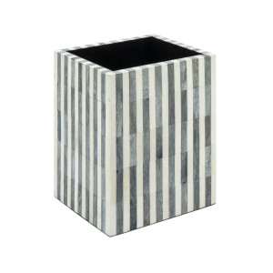 600856-WG ABHIKA КОРОБКА СТРИПЕЙ ВЫСОКАЯ WHITE/GREY