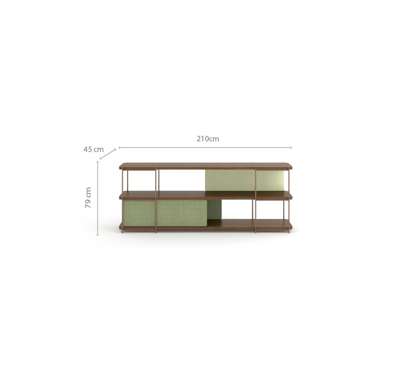 Momocca Комод двухсторонний модульный Julia Ja02 - Вид №9