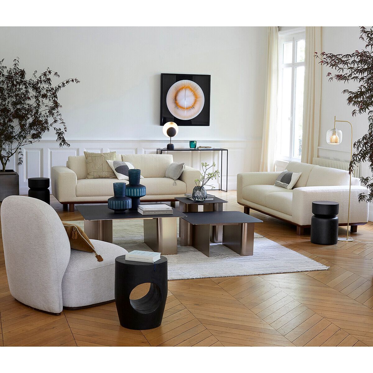 Круглый журнальный столик из манго AMPM SUJUA ARCH-00118823 - Вид №4