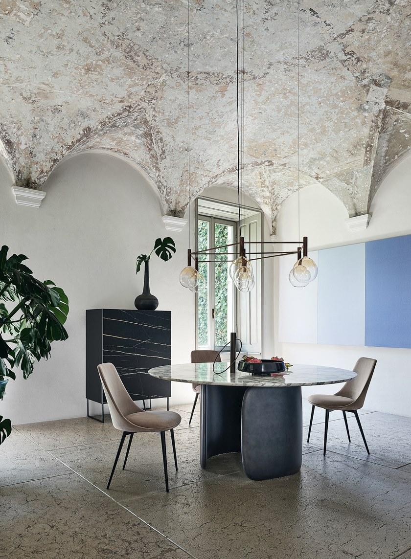 Bonaldo Круглый стол на полиуретановой основе sun-id-1440857 - Вид №1