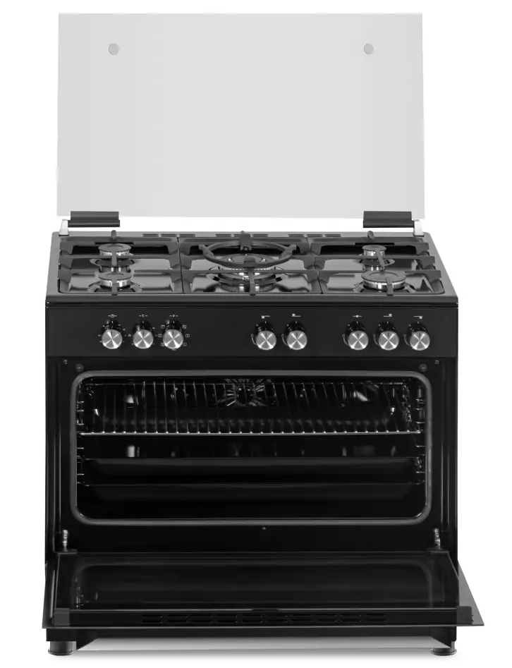 5350127 Комбинированная плита Simfer F96MB52001 черный STDN-0040030 - Вид №2