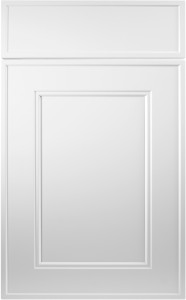 Фасады для кухни Модерн Фрезеровка «Николь» 101 Белый