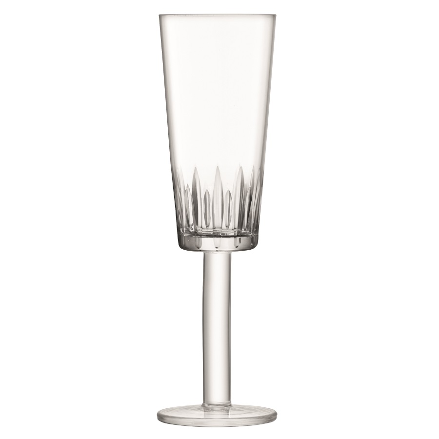 Набор из 4 бокалов-флейт для шампанского Tatra 250 мл LSA International G140509194 - Вид №3