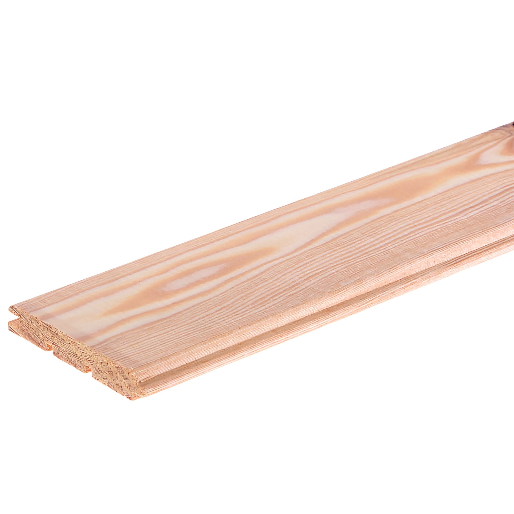 81949787 Вагонка лиственница 14х97х3000 мм штиль сорт Оптима 8 шт. 2.33 м² Santreyd 