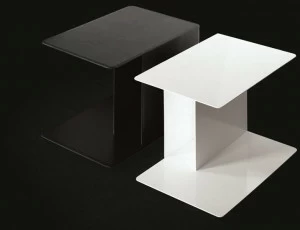 Living Divani Прямоугольный сервисный стол из листового металла Family