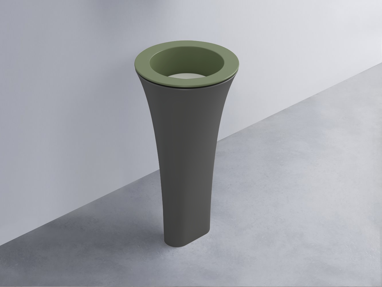 AMLA45-AG+AMPILT-PM+AMCOLT-CM Раковина Amedeo Tondo отдельностоящая cielo Enjoy + Amedeo Ceramica Cielo