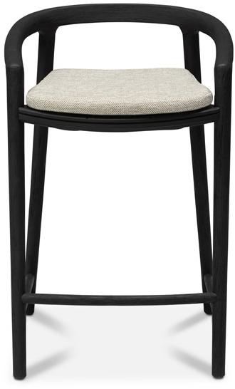 MANUTTI Табурет из тикового дерева со спинкой Solid Bs73 - Вид №1