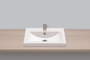 3202000400 Надставная раковина, ab.r585h.1, белая, для простого ухода Alape серия R