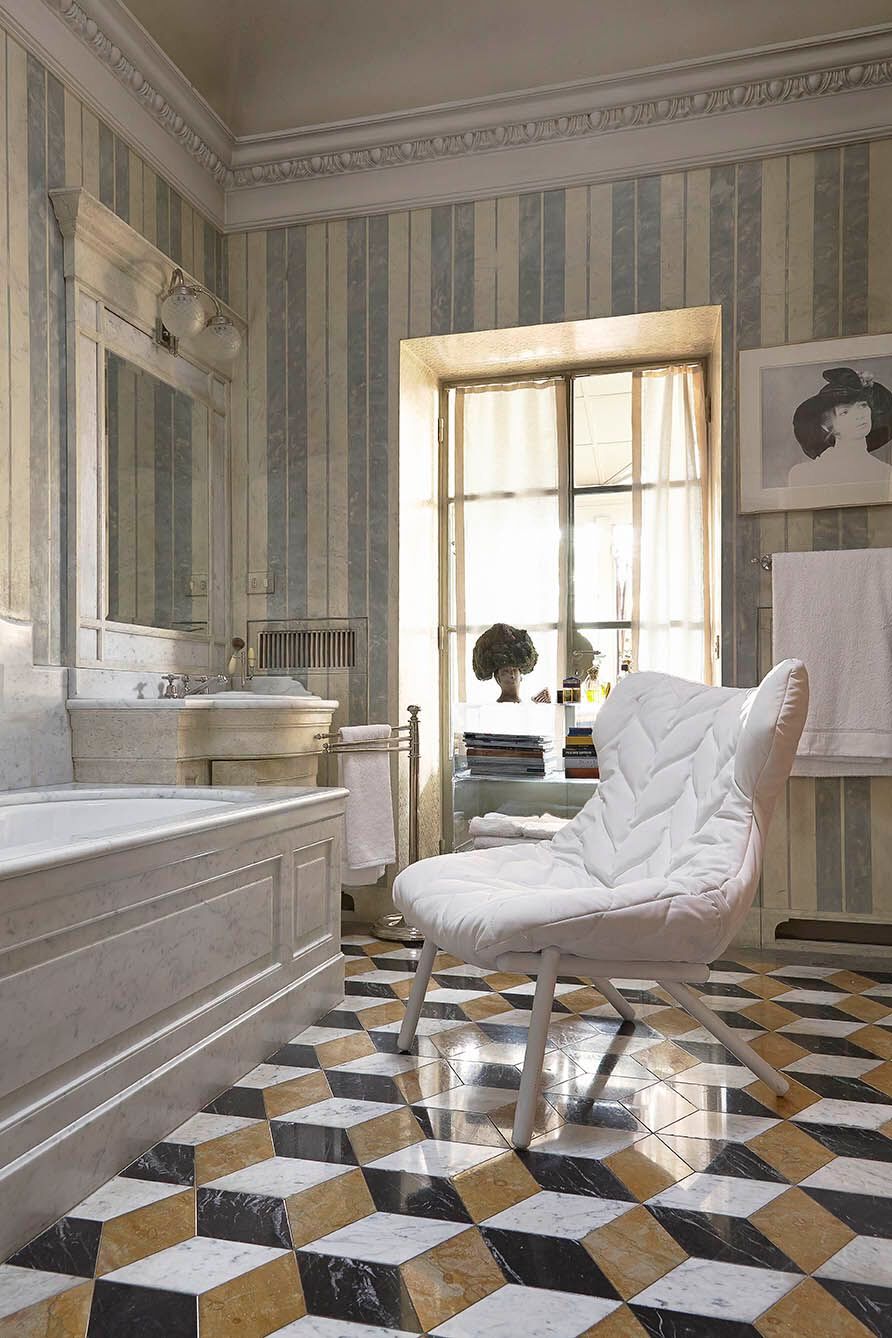 Бархатное кресло с подлокотниками Kartell FOLIAGE ARCH-00078227 - Вид №1