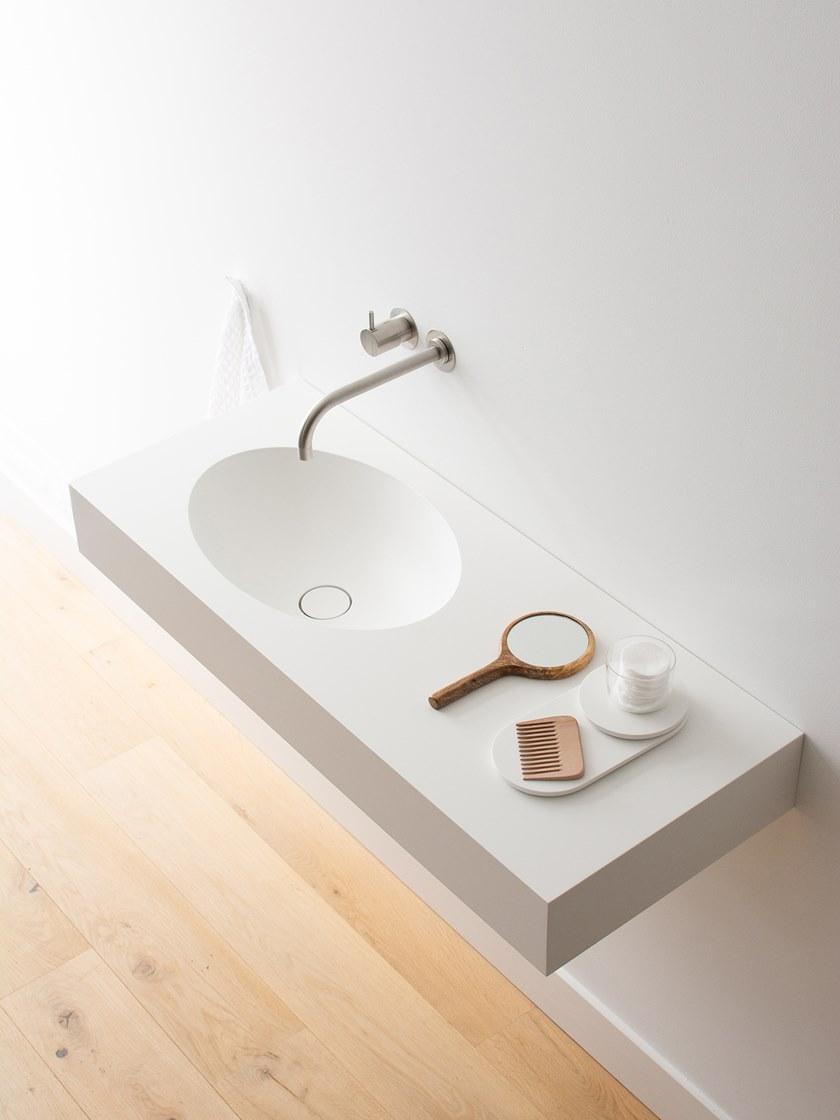 Подвесная раковина настенная овальная Not Only White Mono белая sun-id-1375624 - Вид №2