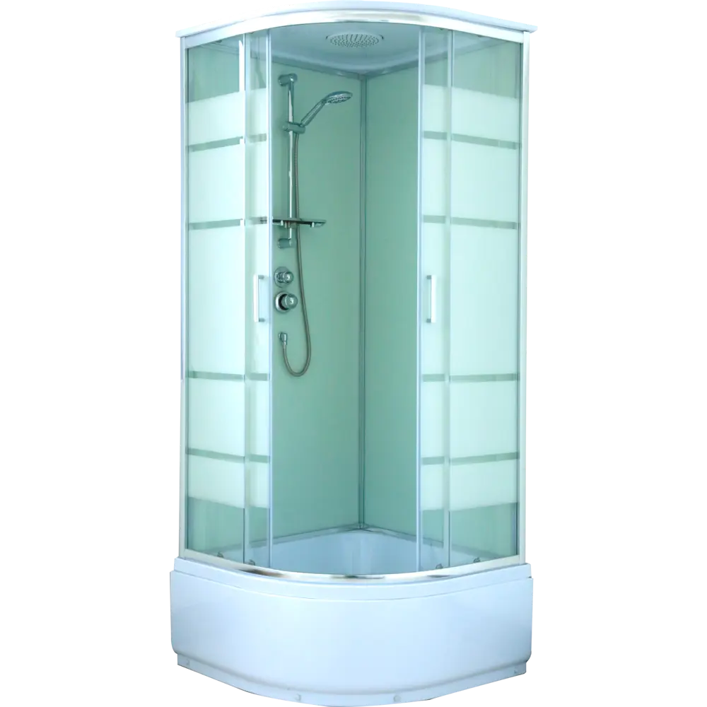 Душевая кабина Isbirni 90х90 см высокий поддон VIDAGE STLM-2181811