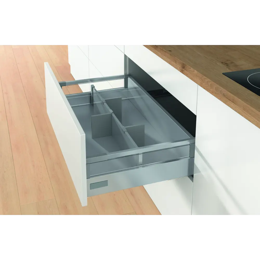 Перегородка для ящика Hettich Orga Store 820IAKB800 15x6.8x82 см пластик цвет серый STLM-2088559 - Вид №4