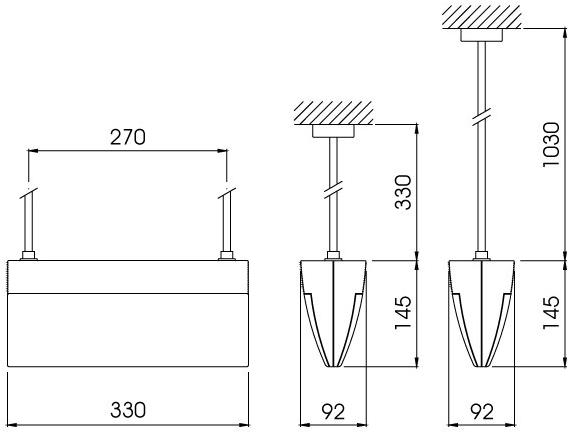 DAISALUX Подвесной аварийный светодиодный светильник sun-id-1406654 - Вид №3