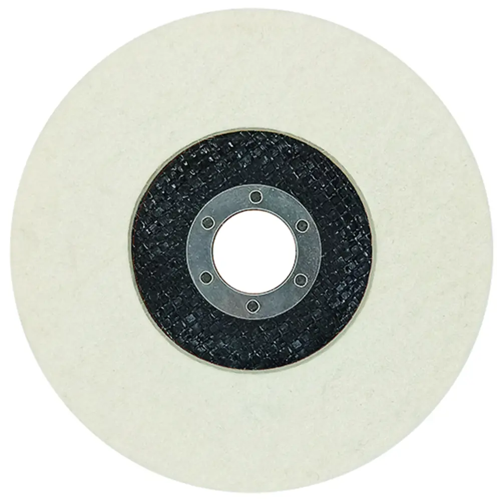 Войлочный полировальный круг Vertextools 125 мм для профессиональной обработки поверхностей 85976515 STLM-0066085 - Вид №1