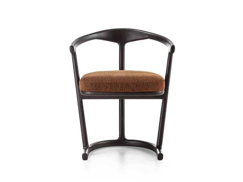 Тканевое кресло Vittoria Frigerio ежевика ARCH-00062691 - Вид №1