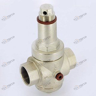 Редуктор давления ITAP 1"1/4 полнопроходной с отверстием под манометр 143114