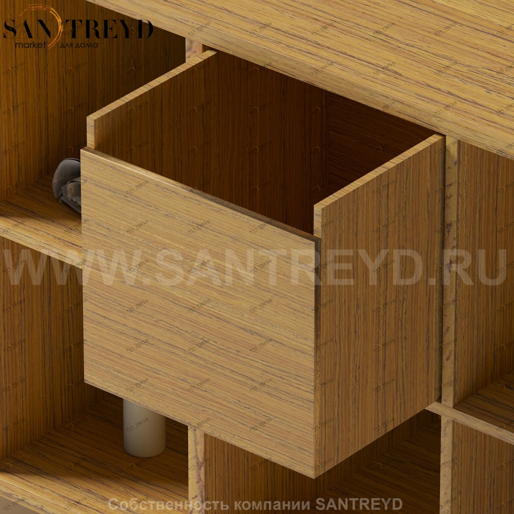 Agape KONTE Ящик из МДФ под тик AMOB046T