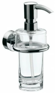 Emco Bad Дозатор мыла со стеклянной стенкой Rondo2