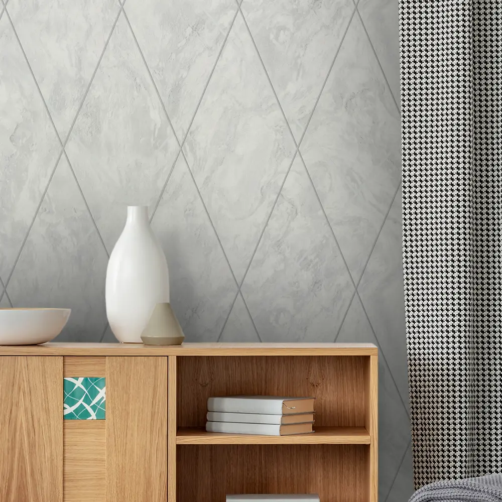 Обои флизелиновые Palitra Life Novopolis серые 1.06 м 89411605 STLM-1574070 - Вид №5