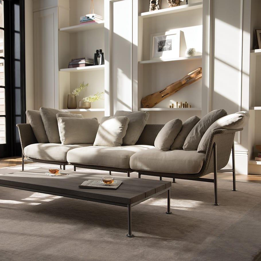 Прямоугольный журнальный столик / подставка для ног JANUS et Cie ARCH-00067004 - Вид №5