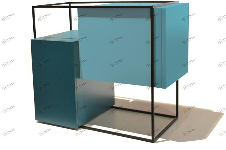 Moca Лаковая прикроватная тумбочка sun-id-1510765