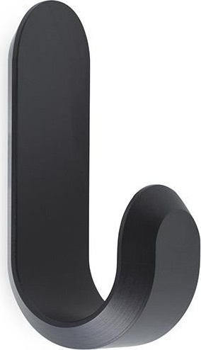 331570 Мини-крючки Curve Matt Black (2 шт.) Normann Copenhagen 