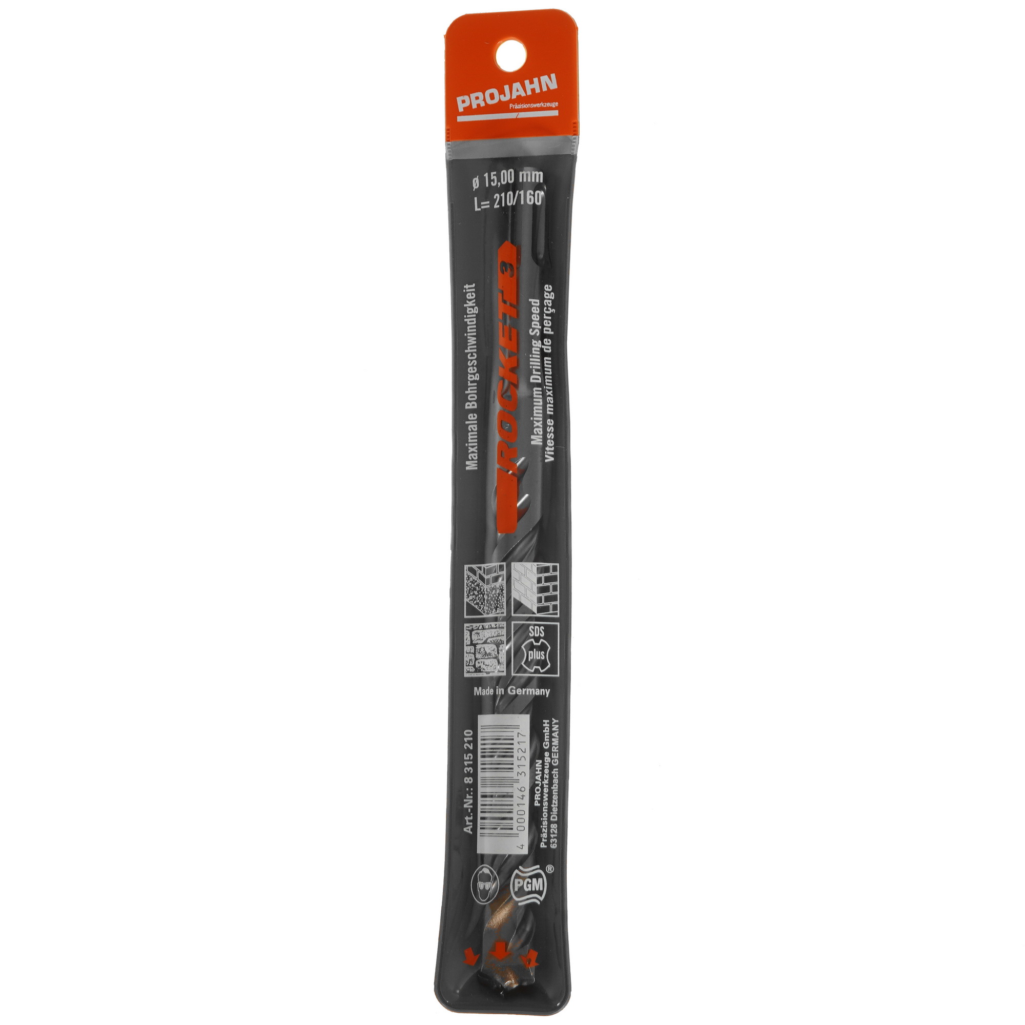 Бур Projahn Rocket 3 8315210 210 мм 5426261 STDN-0114734 - Вид №3