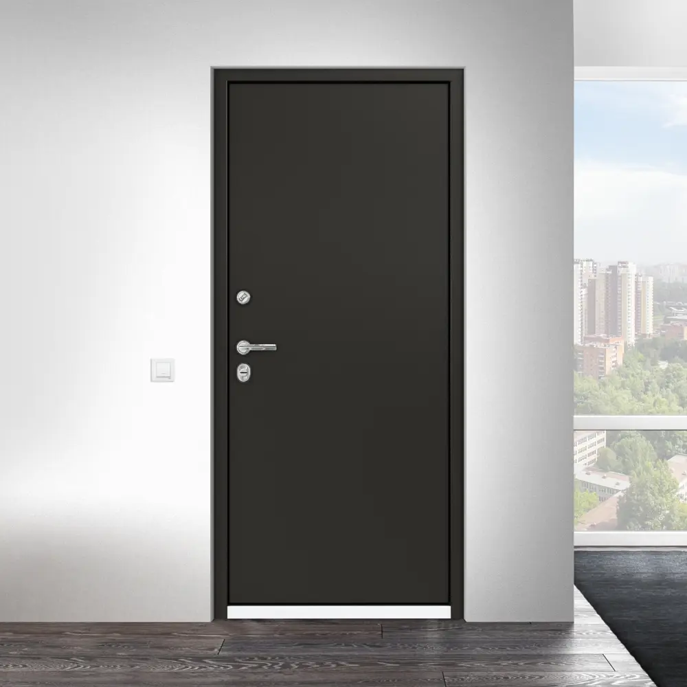 Дверь металлическая Термо С-2М, 880 мм, левая, цвет коричневый TOREX STLM-2130475 - Вид №11