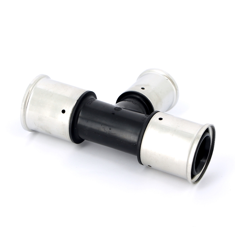 Тройник пресс PVDF HENCO 40х32х40 10PK403240 - Вид №2