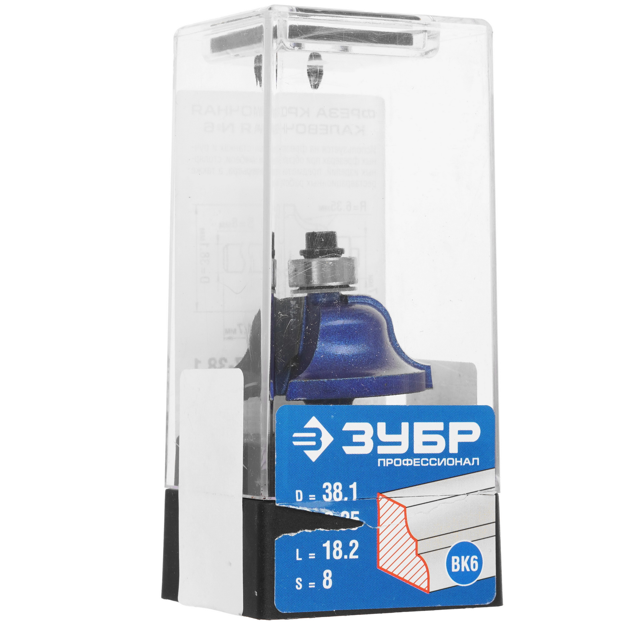 Фреза ЗУБР 28707-38.1 5306856 STDN-0029936 - Вид №4