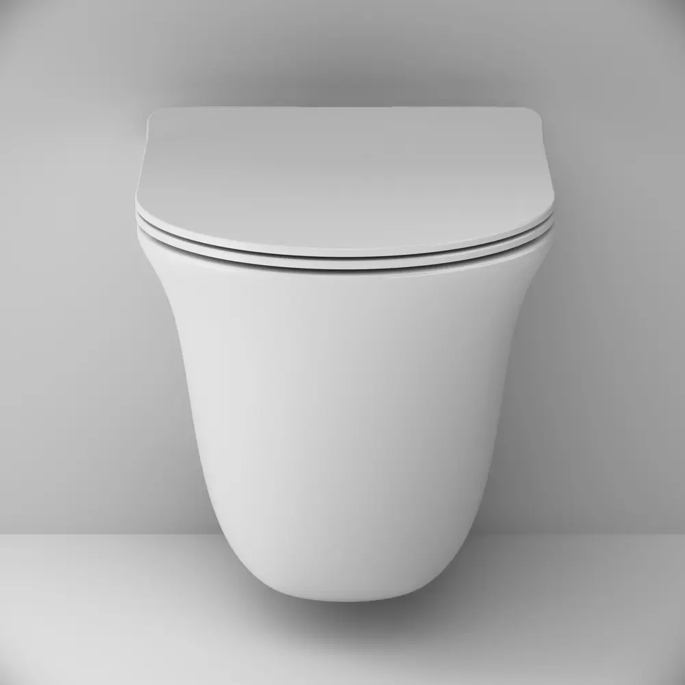 Комплект инсталляции Aquatek Pneumo N 49 с безободковым унитазом AM.PM Force клавиша Aquatek Pnn-0000003 серая Pneumo N49 STLM-2155781 - Вид №13