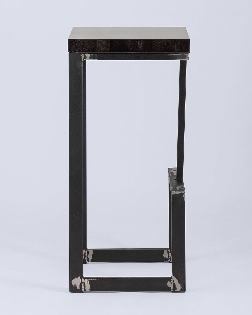 Полубарный стул коричневый с деревянным сиденьем "Альтрон" STOOL GROUP  00-3945993 Коричневый  - Вид №3