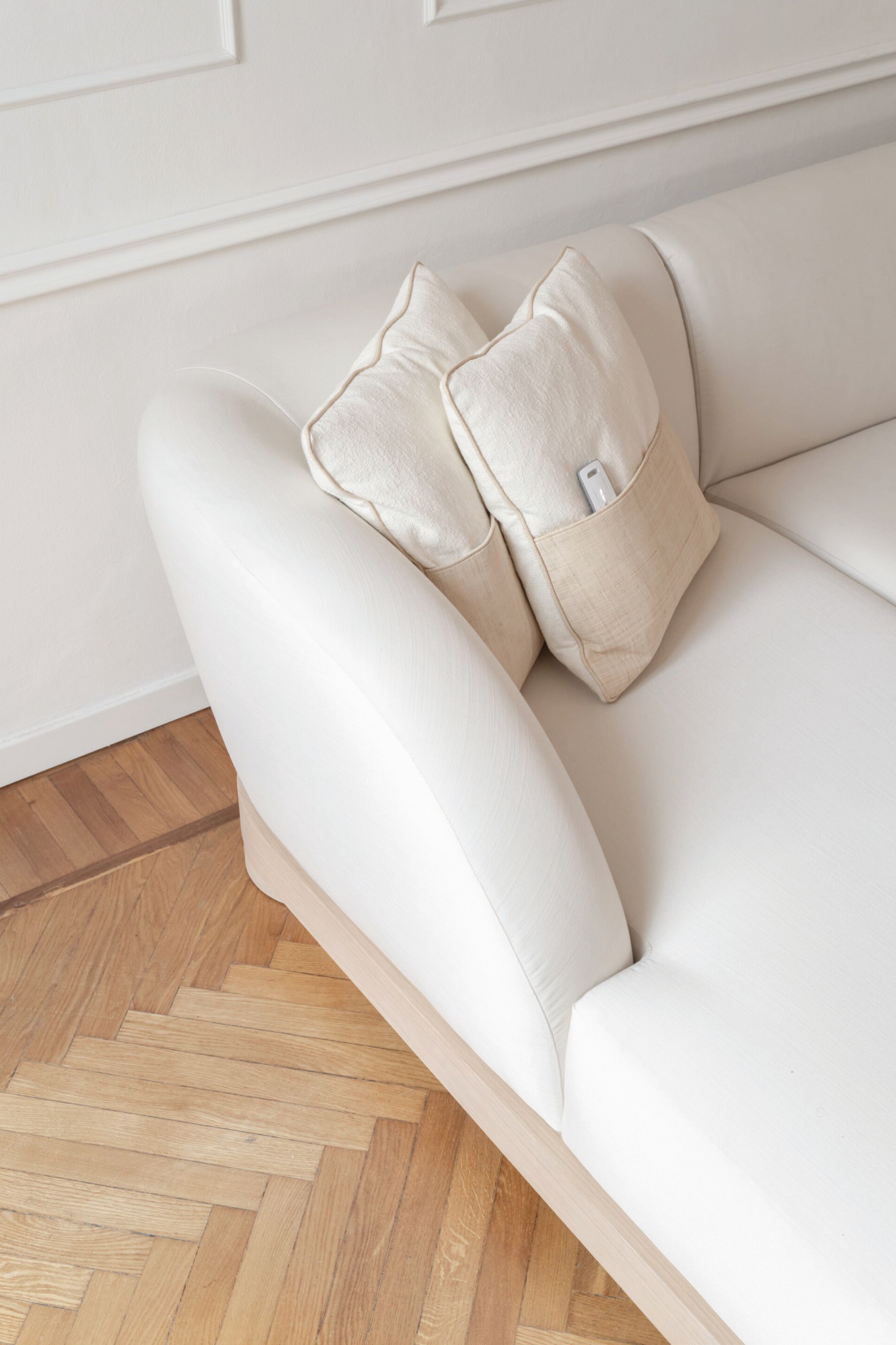 Модульный тканевый диван с полуостровом DOM EDIZIONI коллекция Ривьера ARCH-00090829 - Вид №3