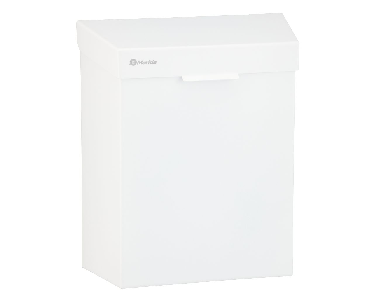 KSB303 Урна для женского туалета STELLA WHITE LINE, вместимость 4,5 л, белый Merida 