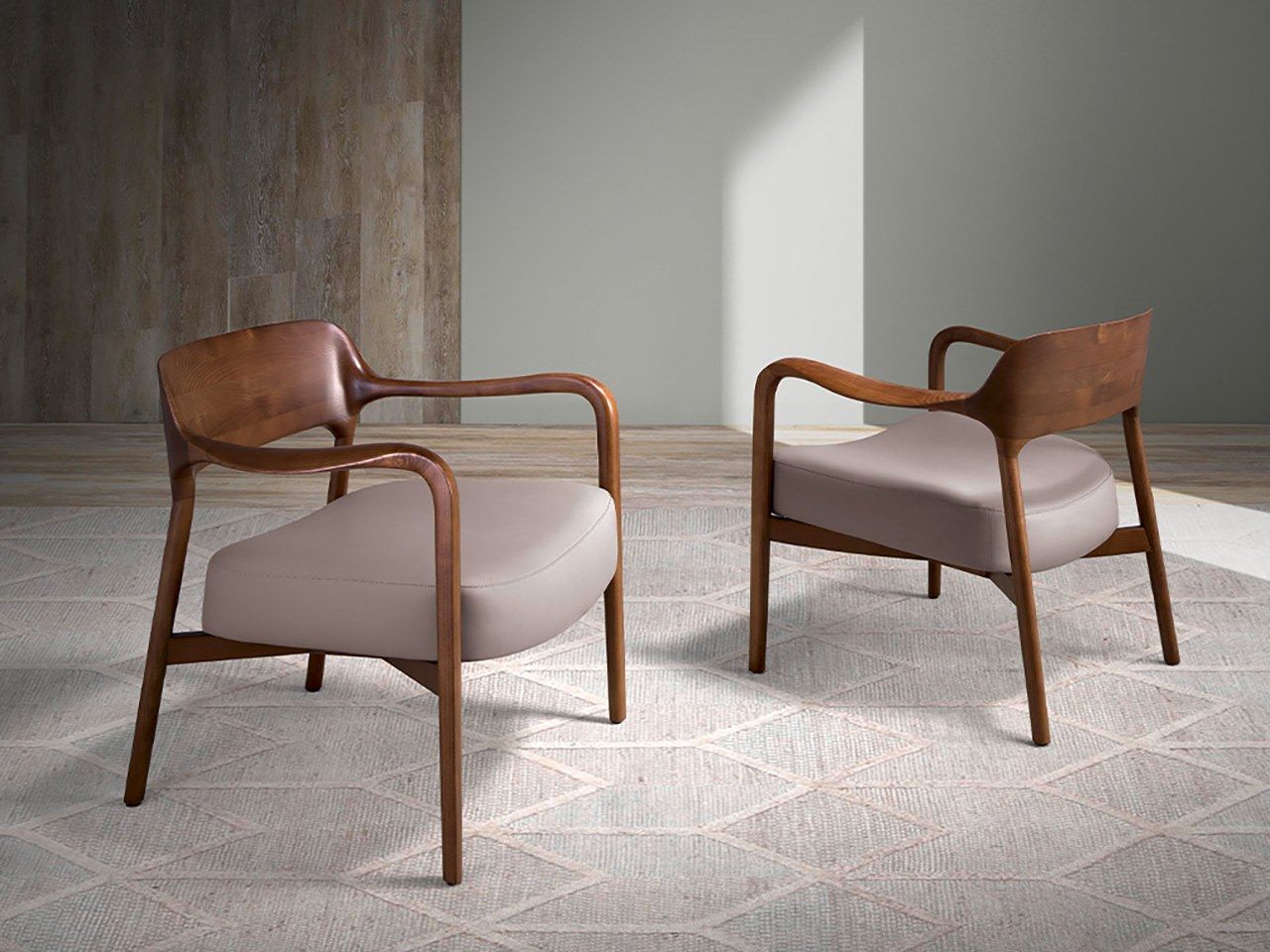 Кресло из ясеня Angel Cerda Nature Life ARCH-00143073 - Вид №2