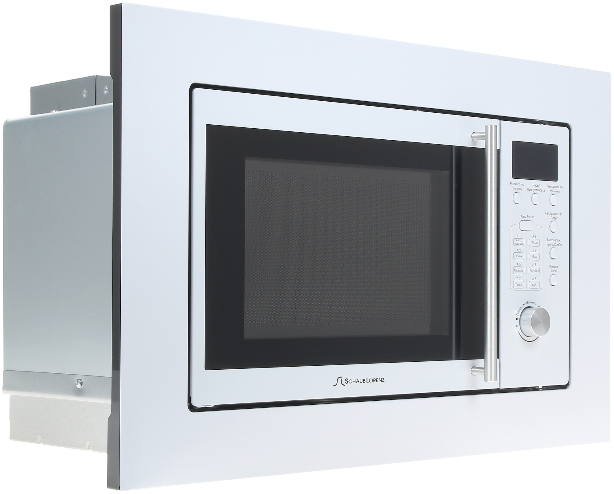 1229711 Встраиваемая микроволновая печь Schaub Lorenz SLM EW21D белый STDN-0071055 - Вид №1