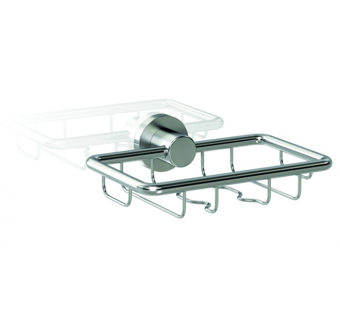 GW05 16 04 01 Genwec Мыльница из нержавеющей стали 304 с тарелкой "Formentera Series" 