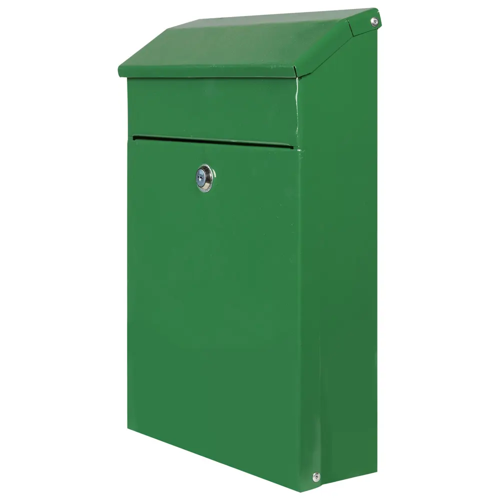 Ящик почтовый, сталь, цвет зелёный Santreyd STLM-2186745
