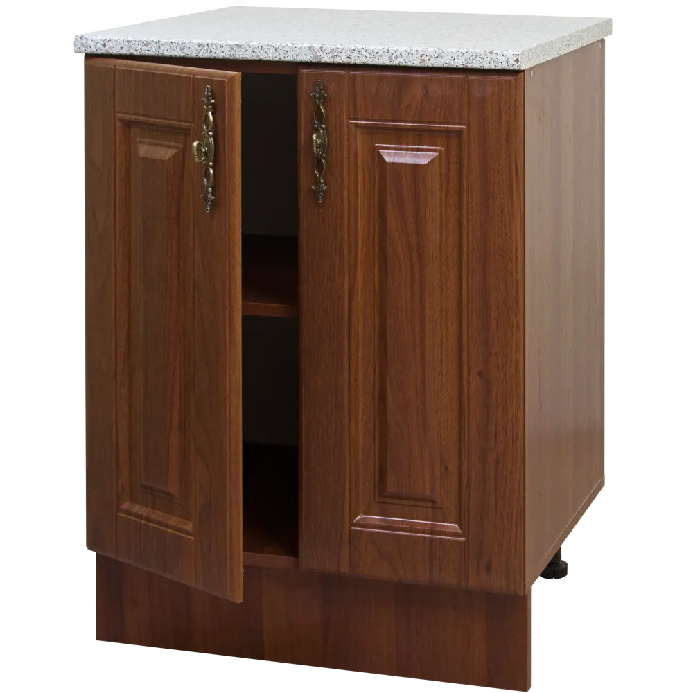 Шкаф напольный Орех 60x83.7x60 см ЛДСП цвет тёмный орех Santreyd STLM-2063365 - Вид №1