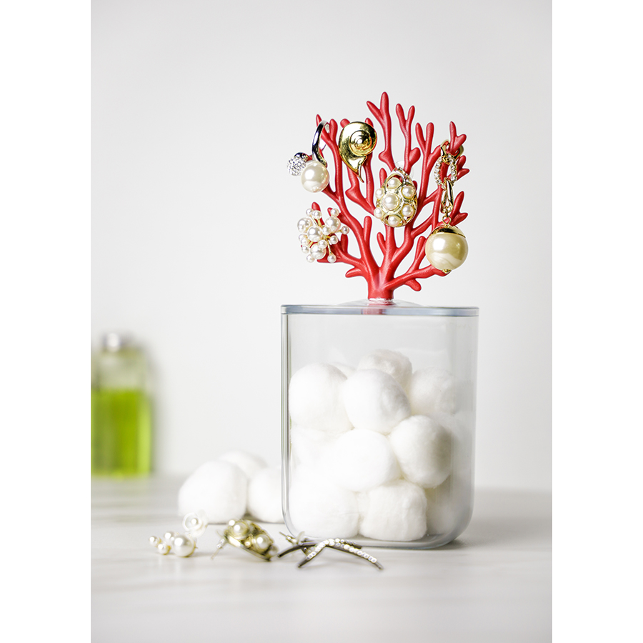 QL10336-CL-RD Органайзер coral красный Qualy  - Вид №5