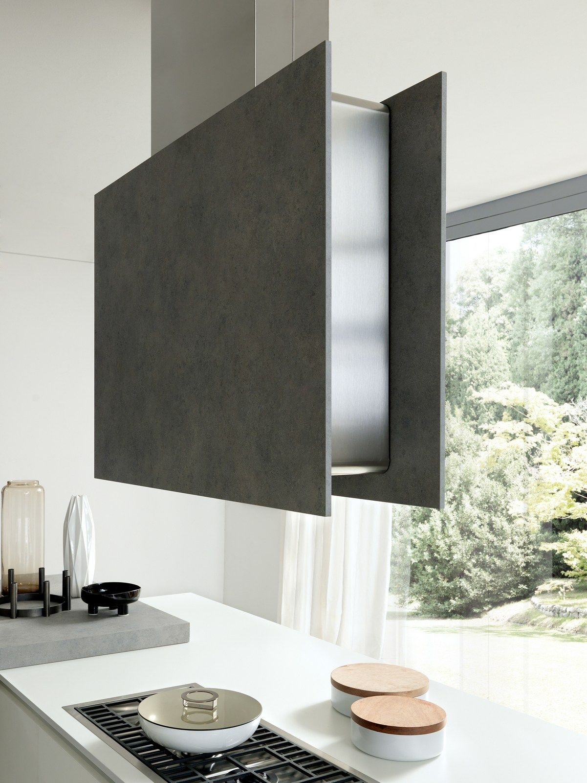 Ламинированная секционная кухня с островом Floritelli Cucine ARCH-00146929 - Вид №4