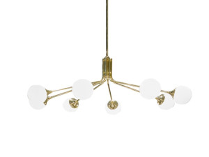 Металлический подвесной светильник