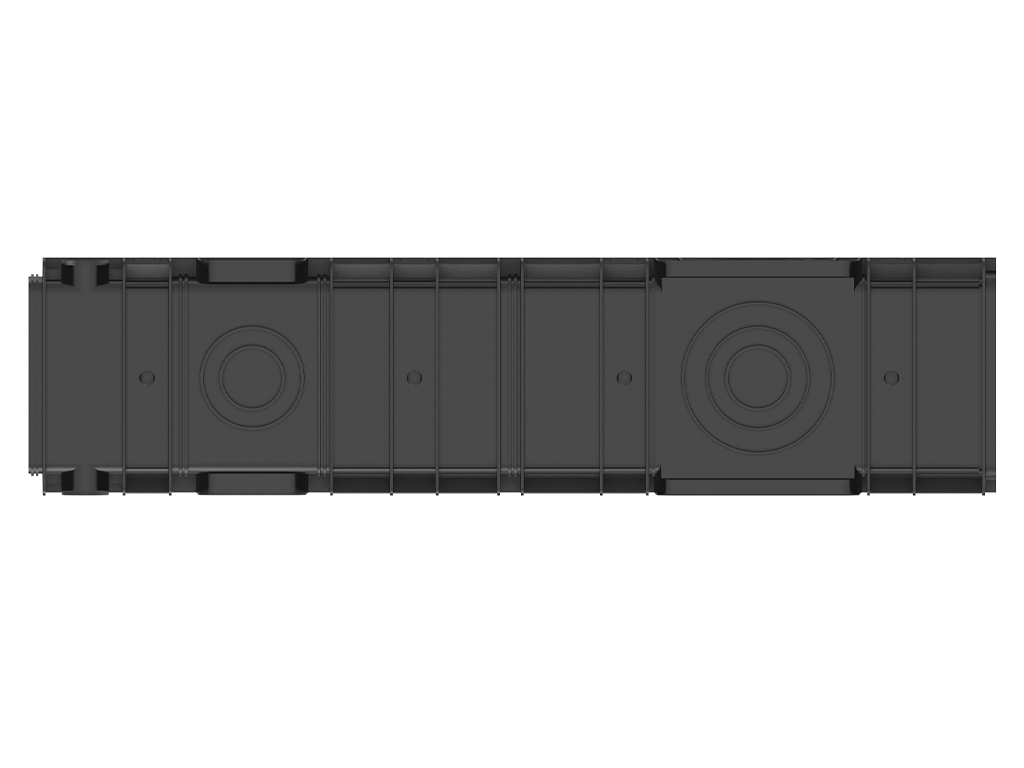 Р2020С Лоток пластиковый SteeStart DN200 низкий борт ГеоПластБорд GPBST-226 - Вид №2