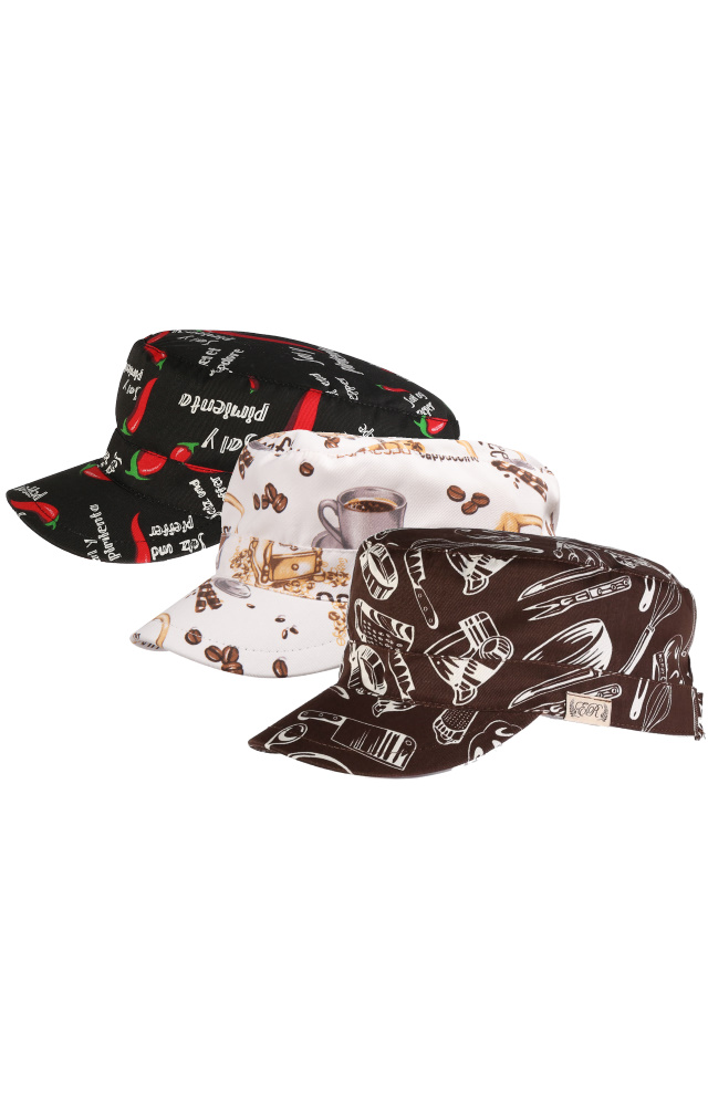 5043548 Кепи PRINT в ассортименте El-Risto  Одежда для промоакций  размер 