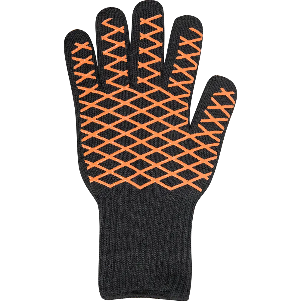 Перчатка для гриля Naterial «Alpha», цвет чёрно-оранжевый STLM-2141379 - Вид №1
